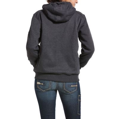 Ariat Rebar All-Weather - Hoodie DiepGrijs Dames - 34718-247